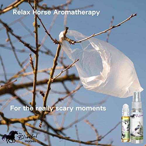 The Blissful Horses Relax Spray Aromatherapy All Natural Support for Your Horse's Anxiety