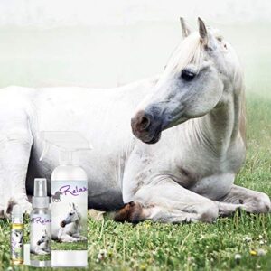 The Blissful Horses Relax Spray Aromatherapy All Natural Support for Your Horse's Anxiety