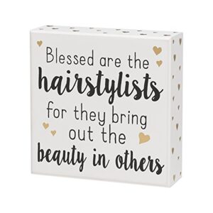 collins blessed are the hairstylists box sign cs-9437
