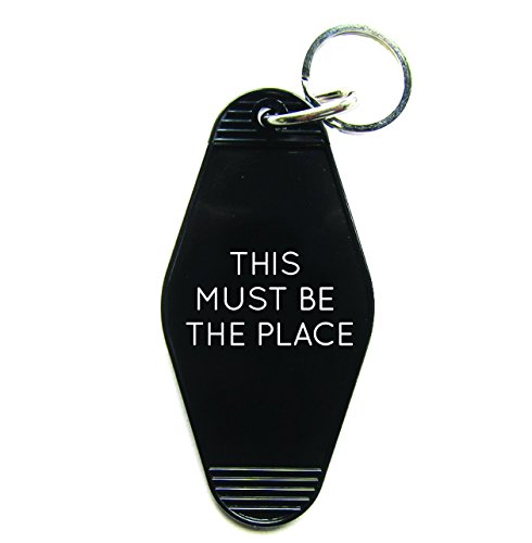 Three Potato Four Key Tag - This Must Be The Place (Black)