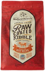 stella & chewy's raw coated beef 3.5lb dry dog food
