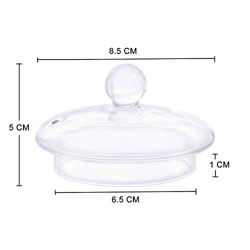 Teabloom Replacement Glass Lid Celebration Glass Teapot - Will Not Fit Other Glass Teapots