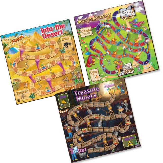 Really Good Stuff 307407 Comprehension Game Trio: Cause and Effect, Fact Or Opinion & Context Clues - Grades 2-3