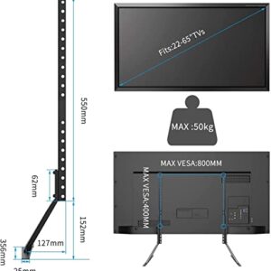 Suptek Table Top TV Stand, Screen Monitor Riser for 22-65 inches LCD Flat Screen TV, VESA up to 800x400mm