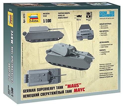 1/100 German Maus Heavy Tank (Snap)