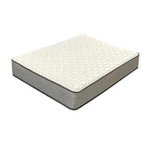 Continental Sleep 7-InchMedium FirmTight top High Density Poly Foam Rolled Mattress for RV, Cot, Folding Bed & Daybed, Good for The BackTwin (FM700-3/3)