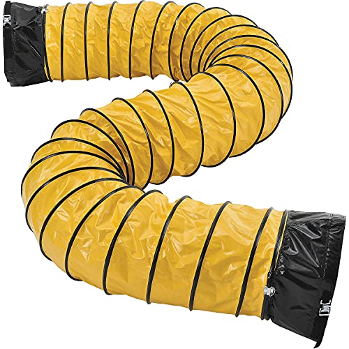 Global Industrial 16' Flame Retardant Flexible Duct for 16" Diameter Fan