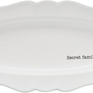 Mud Pie Secret Recipe Hostess Set, White