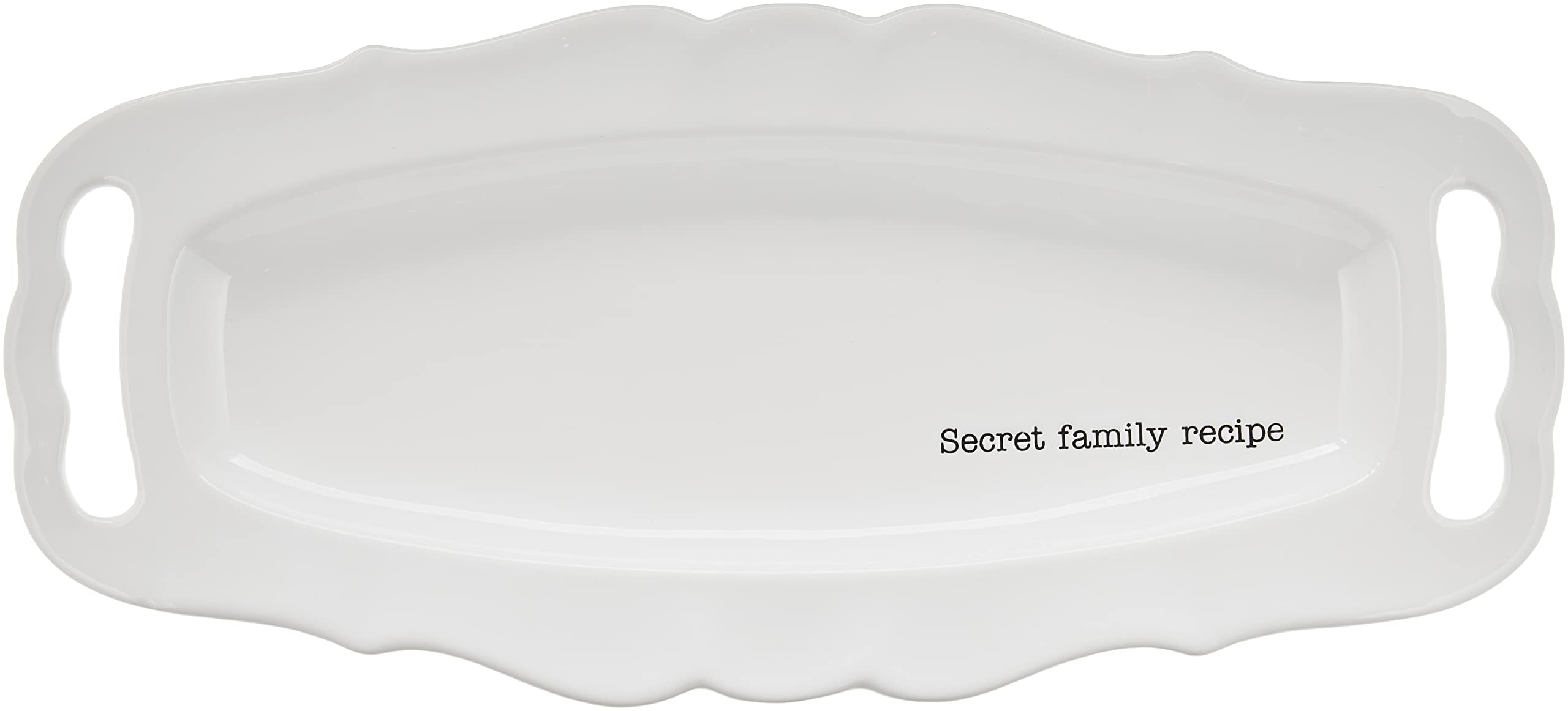 Mud Pie Secret Recipe Hostess Set, White