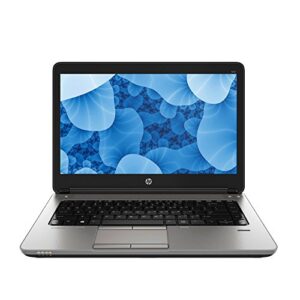 hp elitebook 640 g1 notebook pc intel core i5-4300m 2.6ghz 8gb 128gb ssd windows 10 professional (renewed)