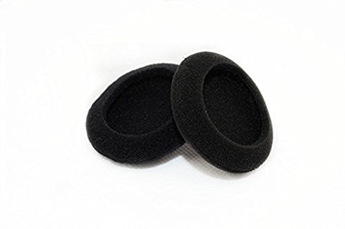 YunYiYi 5 Pairs Black Foam Replacement Earpads Sponge Ear Pads Pillow Cushion Cover Cups Compatible with Sennheiser PC25 PC30 PC31 PC35 PC36 Headphones Headset