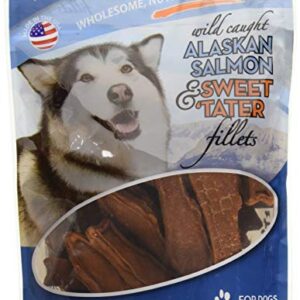 Carolina Prime Pet 45106 Salmon And Sweet Tater Fillets Treat For Dogs ( 1 Pouch), One Size