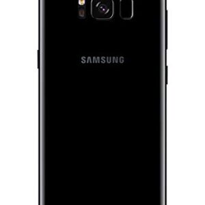 Samsung Galaxy S8 G950FD 64GB Midnight Black, Dual Sim, 5.8 inches, 4GB Ram, GSM Unlocked International Model, No Warranty