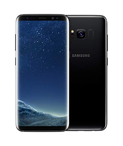 Samsung Galaxy S8 G950FD 64GB Midnight Black, Dual Sim, 5.8 inches, 4GB Ram, GSM Unlocked International Model, No Warranty