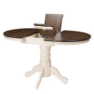 CorLiving Dillon Dining table Dark Brown/Cream