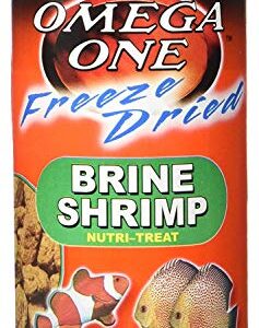 (3 Pack) Omega One Freeze Dried Brine Shrimp 1.28 Oz