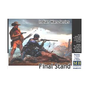 'mb35191 figure final stand indian wars series master box