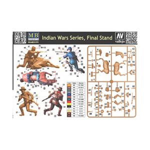 'MB35191 Figure Final Stand Indian Wars Series Master Box