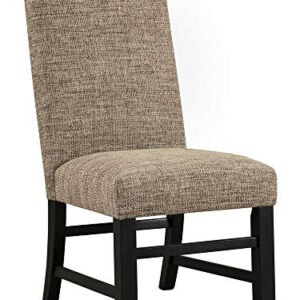 Signature Design by Ashley Sommerford 19" Urban Farmhouse Upholstered Dining Chair, 2 Count, Brown