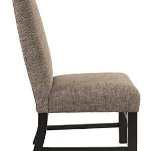 Signature Design by Ashley Sommerford 19" Urban Farmhouse Upholstered Dining Chair, 2 Count, Brown