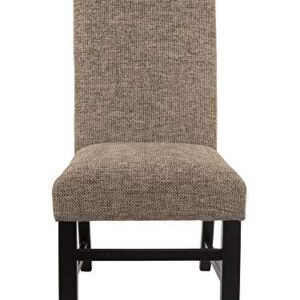 Signature Design by Ashley Sommerford 19" Urban Farmhouse Upholstered Dining Chair, 2 Count, Brown