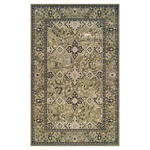 superior radcliffe collection area rug, 8mm pile height with jute backing, traditional european tapestry design, fashionable and affordable woven rugs - 5' x 8'