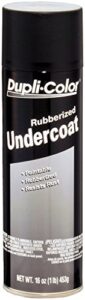 dupli-color uc101 paintable rubberized undercoat - 16 oz. - 6 pack