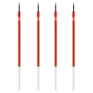 uni jetstream prime sxr-200-07 ballpoint pen refills 0.7mm (red, 4 pack)