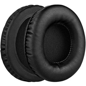 Geekria QuickFit Replacement Ear Pads for Skullcandy Hesh, Hesh 2, Hesh2 Wireless Headphones Ear Cushions, Headset Earpads, Ear Cups Repair Parts (Black)