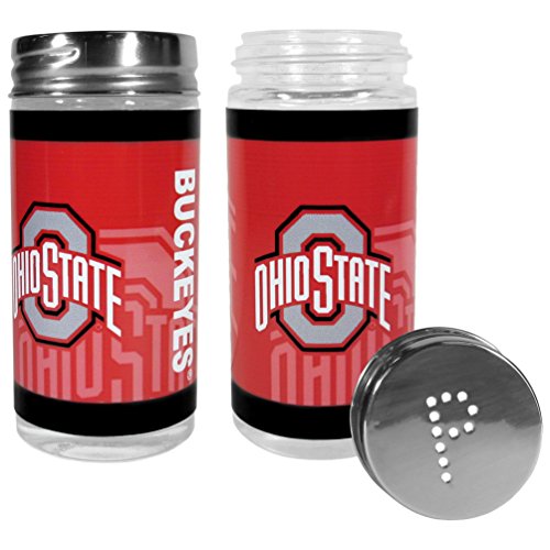 Siskiyou Sports Unisex NCAA Ohio State Buckeyes Tailgater Salt & Pepper Shakers, Red, Set of 2