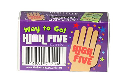 High Five Appreciation Cards — Box of 100 Cards for Teachers, Employers, Friends, Co-Workers, Family