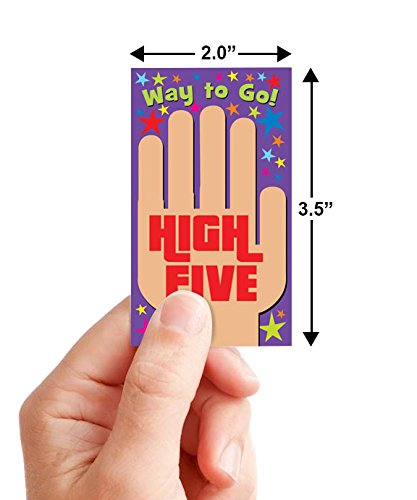 High Five Appreciation Cards — Box of 100 Cards for Teachers, Employers, Friends, Co-Workers, Family