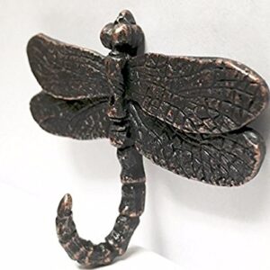 Large Dragonfly Hook Oil Rubbed Bronze HK-608ORB