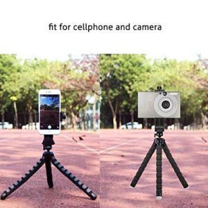 Ailun Tripod Phone Mount Holder Head Standard Screw Adapter Rotatable Digtal Camera Bracket Selfie Lens Monopod Adjustable Ring Light for Camcorder,Compatible for Most Cellphones iPhone