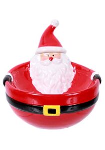 dei bowl dip bowl & spreader set, 6.5 x 6.0 x 5.5, red