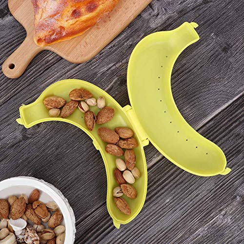 LovesTown Banana Case,3 Pack Banana Holder Outdoor Travel Cute Banana Protector Storage Box