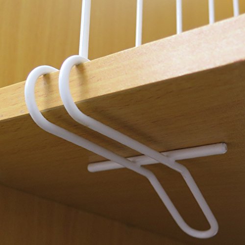 Evelots 4 Pack Shelf Dividers for Wood Shelves, Closet Organization-12 Inches Tall/Reinforced Wide Bottom for Added Stability