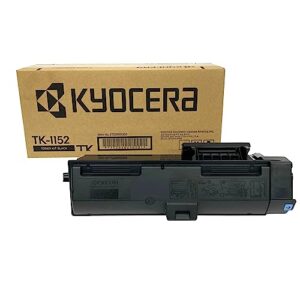 kyocera genuine tk-1152 black toner cartridge for ecosys p2235dw / m2635dw model laser printers (1t02rv0us0)