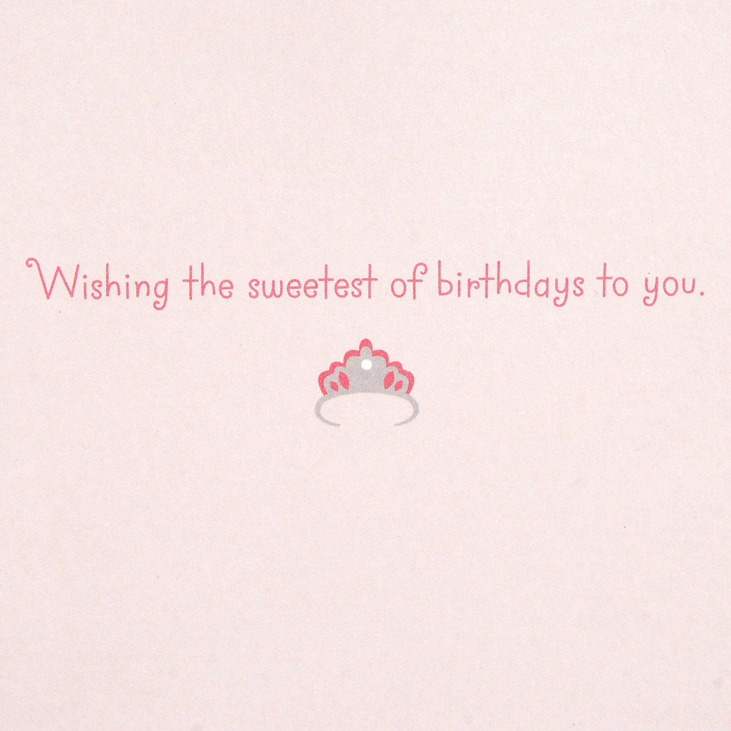 Hallmark Signature Birthday Card (Ballerina Princess)