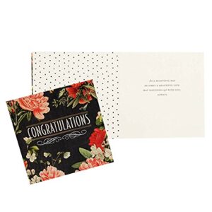 Hallmark Signature Wedding Card (May Happiness Go With You Always)