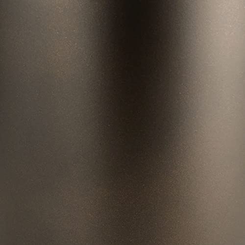 mDesign Steel Metal Wire Hanging Over Door Kitchen Storage Organizer Basket/Trash Can - Cabinet Door Holder Bins for Bags, Tin Foil, Wax Paper, Cling Wrap - Concerto Collection - Bronze