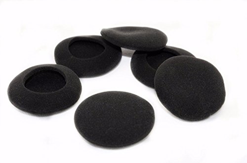 YunYiYi 10 Pcs Replacement Sponge Earpads Foam Ear Pads Pillow Cushion Cups Cover Repair Parts Compatible with Sennheiser PC8 USB Headphone Headset