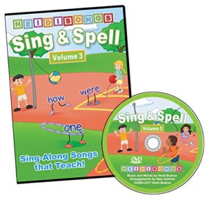 sing & spell vol. 3 animated dvd