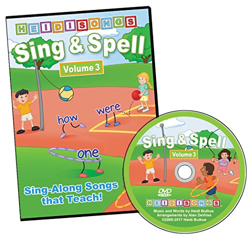 Sing & Spell Vol. 3 Animated DVD