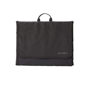 nomatic shirt organizer - 5 piece organizer | hanging travel organizer with clothes folder folding board included (black)