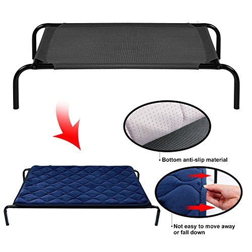 Large Dog Bed Crate Pad Mat Soft Washable Dog Beds 42 inch Kennel Pads Pet Beds Non Slip Cat Dog Sleeping Mattress