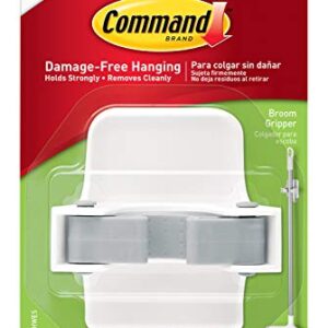 Command Broom Gripper, 1-Gripper (17007-HWES), Organize Damage-Free