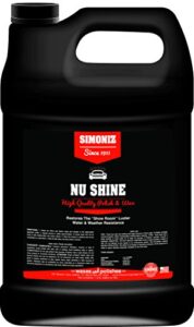 simoniz s3294001 nu shine car polish, 1 gallon, 1 pack