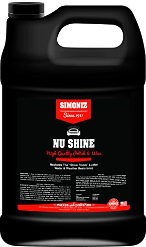 Simoniz S3294001 Nu Shine Car Polish, 1 Gallon, 1 Pack