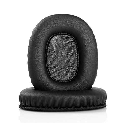 Replacement Earpads Ear Pads Cushions Compatible with Marshall Monitor Over-Ear Stereo Headphones (Black)